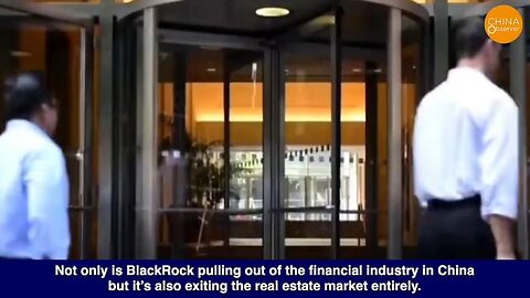 CHINA'S ECONOMY IS DAMAGED! FOREIGN INVESTMENT DROPS 99% IN 3 YEARS, BLACKROCK SELLS SHANGHAI OFFICE