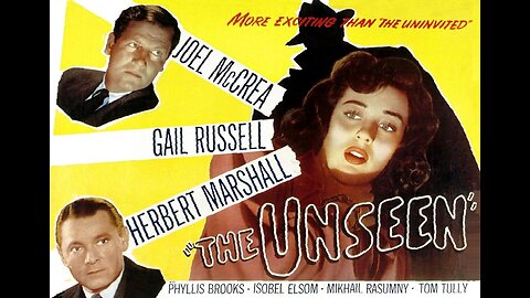 THE UNSEEN 1945 Governess Wonders if her Employer Might be a Citywide Strangler FULL MOVIE in HD