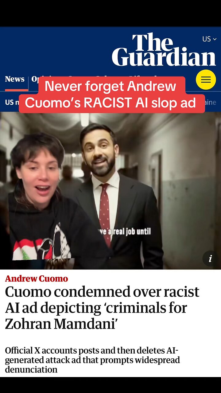 Never Forget Andrew Cuomo’s INSANELY RACIST AI Slop Ad!