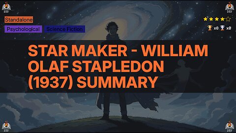 Star Maker - William Olaf Stapledon (1937) Summary