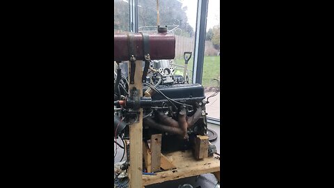 Rover 3.9 v8 on carbs -First startup