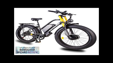 USA DIRECT KETELES XF4000 Electric Bike 48V 23AH Removable Battery 1000W*2 Dual Review