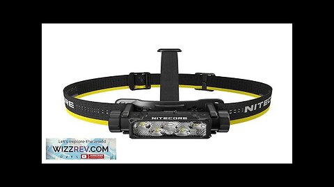 NITECORE HC60 UHE Headlights USB-C Rechargeable 1600Lumens 6 x NiteLab UHE LEDs Review