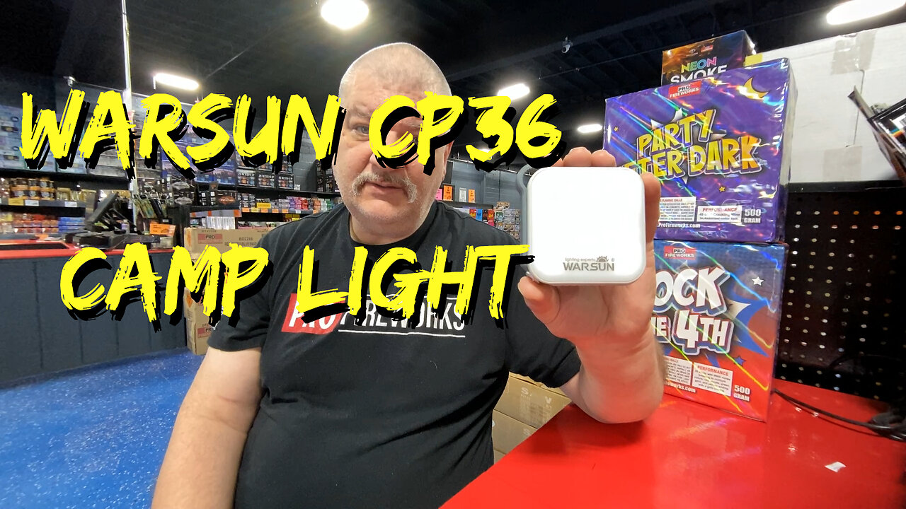 WARSUN CP36 Camp Light