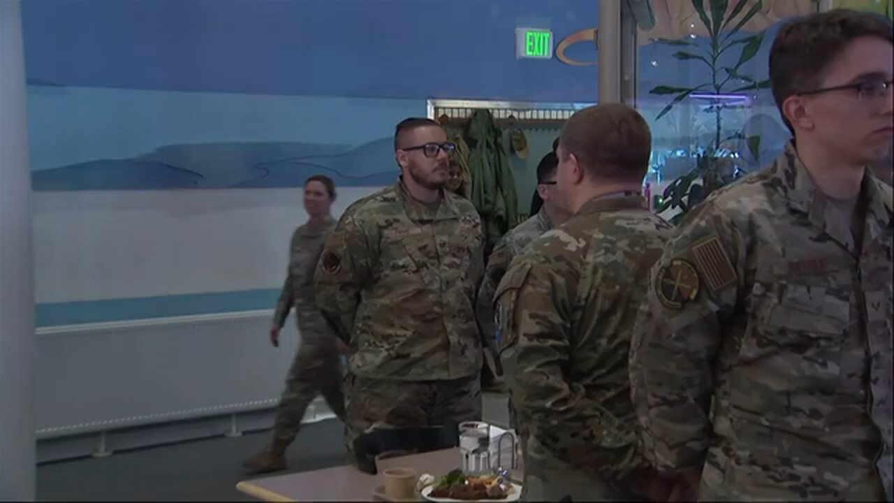 JD Vance and wife Usha meets troops on US military base in Greenland