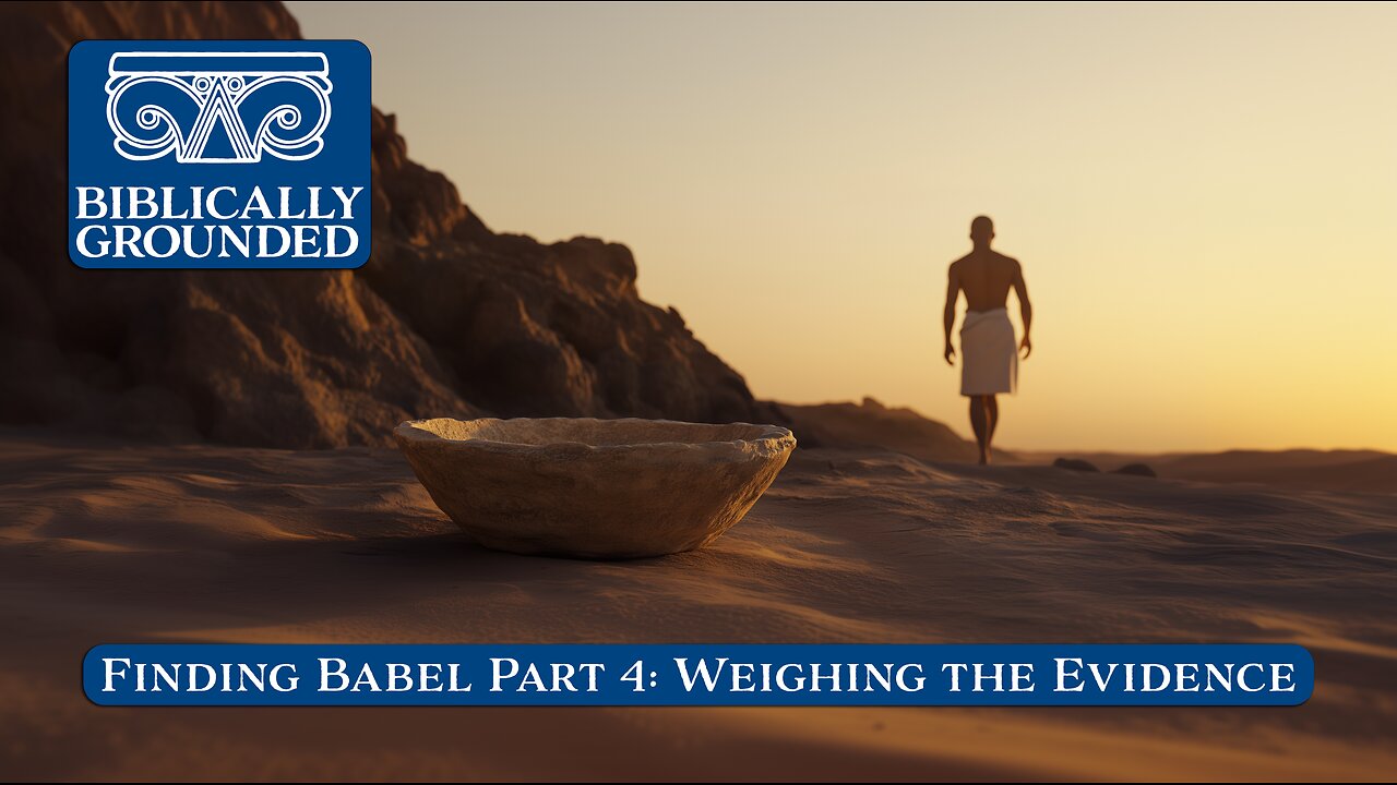 Biblically Grounded | Episode 19: Finding Babel Part 4: Weighing the Evidence