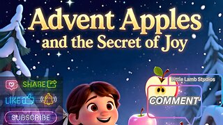 Advent Apples and the Secret of Joy 🌟 Christian Kids Christmas Story | Little Lamb Studios