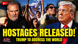 Hostages Released! Trump To Address World - Bubba the Love Sponge® Show | 10/13/25