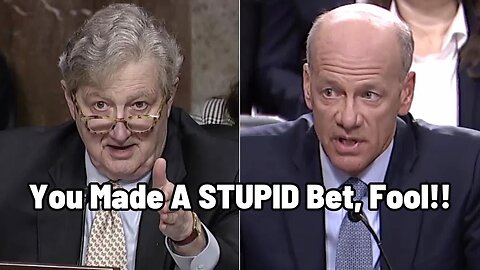 Sen. Kennedy RIPS Disgraced CEO's Of FAILED Banks For STUPID Financial Decisions!!