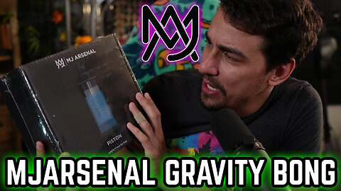 MJ Arsenal Gravity Bong......it ACTUALLY Percolates!?!!
