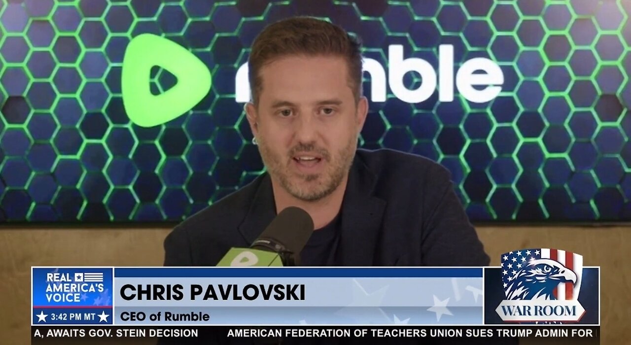 Rumble CEO: We Will Not Capitulate To Foreign Governments!