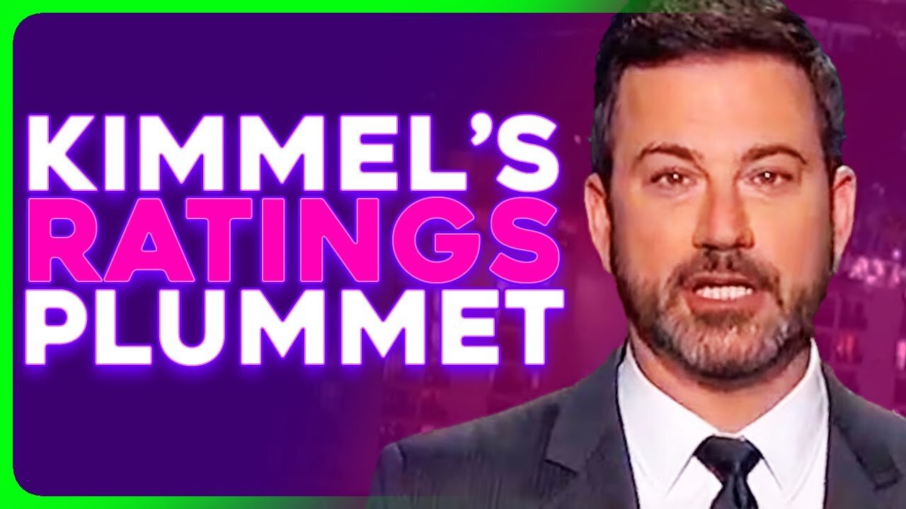 Jimmy Kimmel's Ratings PLUMMET Despite Affiliates Folding