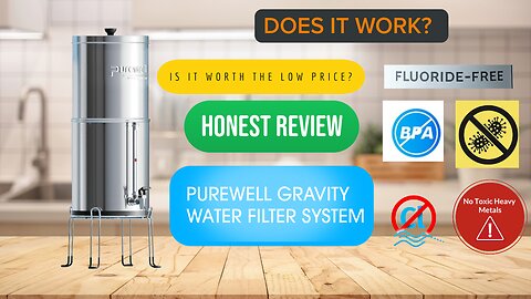 Purewell Gravity Water Filter System Review: Worth it or not?