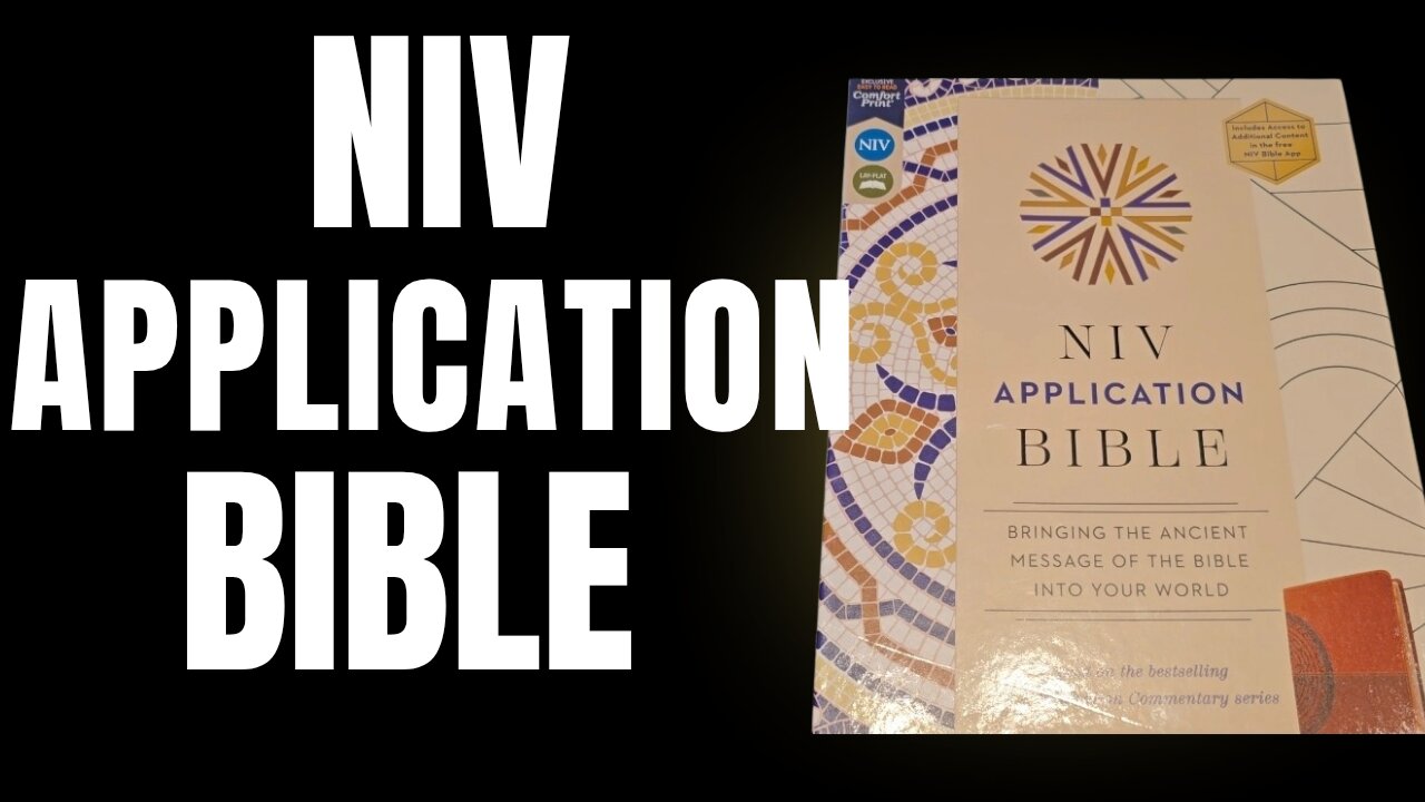 A Closer Look Inside the NIV Application Bible | Flip-through