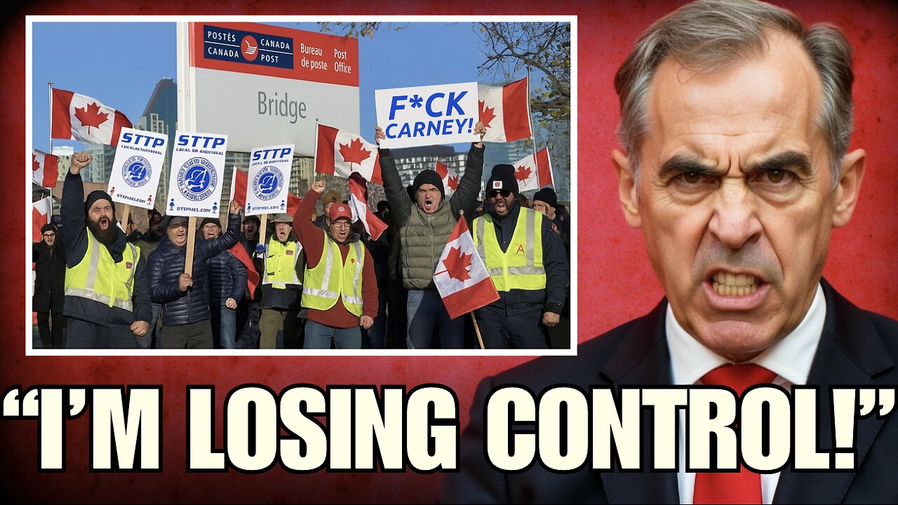 Canada SHUTS DOWN as Carney ERUPTS Over Postal Workers' Strike!