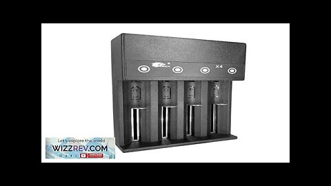 USA Direct X4 4-Slot Universal Rechargeable Li-ion Battery Charger Intellegent Flashlight Review