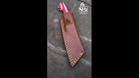 “Handcrafted Tenshu Blade | Damascus Artistry & American-Inspired Design”