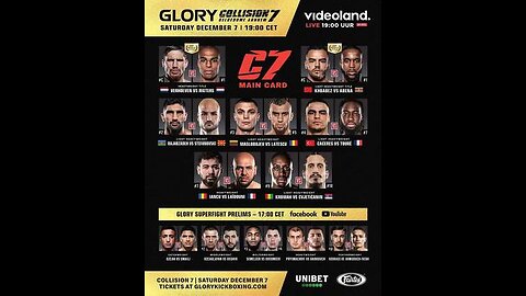 Glory Collision 7 - Dec 07 2024 - Gelredome, Arnhem, Netherlands
