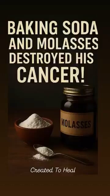 Baking Soda & Molasses Cured This Man’s Cancer