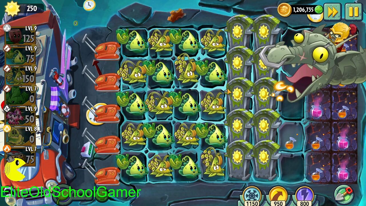 Plants vs Zombies 2 - Zomboss - Seedium Showcase - Olive Pit - Sept/Oct 2025