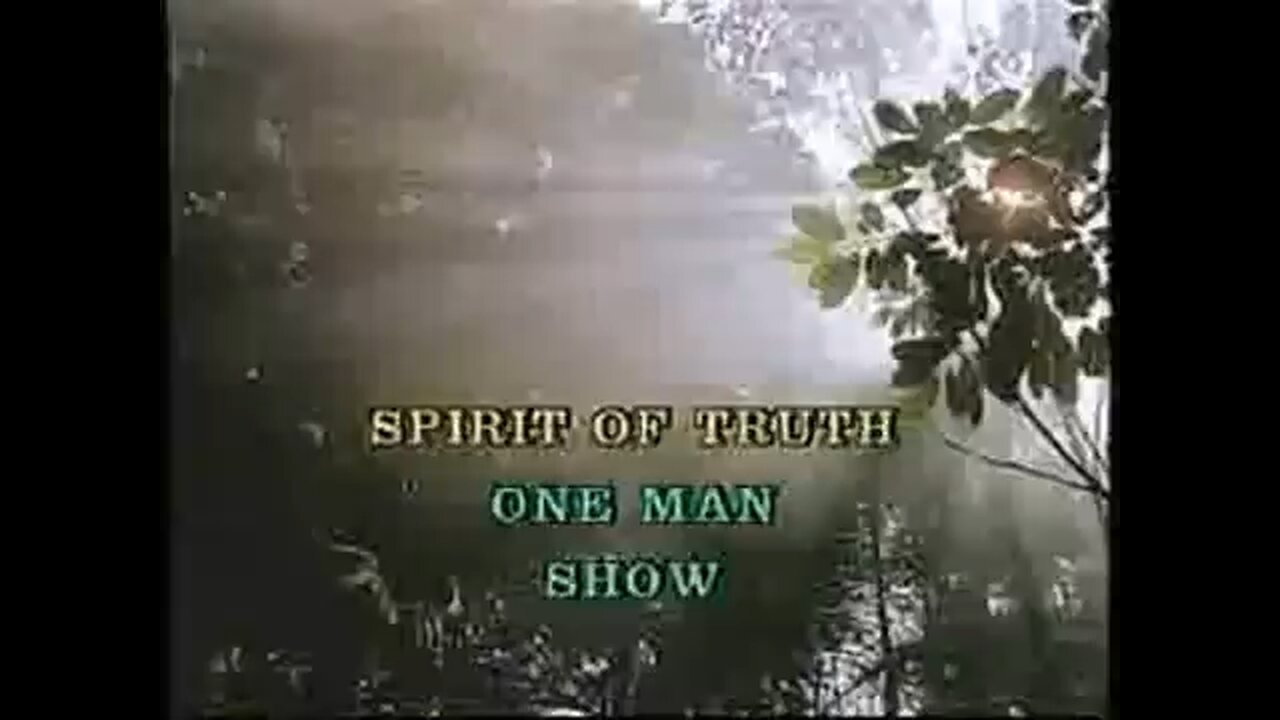 REV X SPIRIT OF TRUTH ONE MAN SHOW