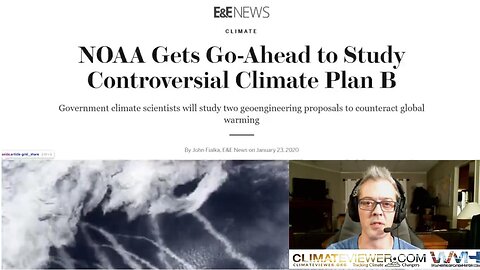 While We Were Distracted, US Congress Approved Geoengineering Funding for NOAA ~ by Climate Viewer (2020)
