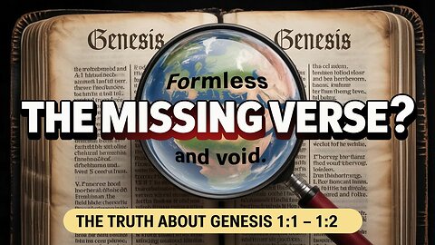 Did God Destroy the Earth Before Adam? Biblical Evidence Uncovered!