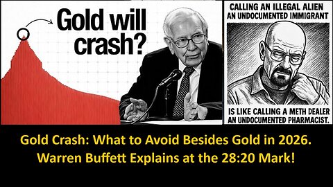 Gold Crash: What to Avoid Besides Gold in 2026—Warren Buffett Explains at the 28:20 Mark!