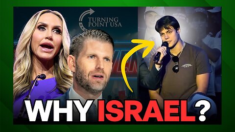 Trumps NERVOUS After Young Conservative Questions Israel At TPUSA