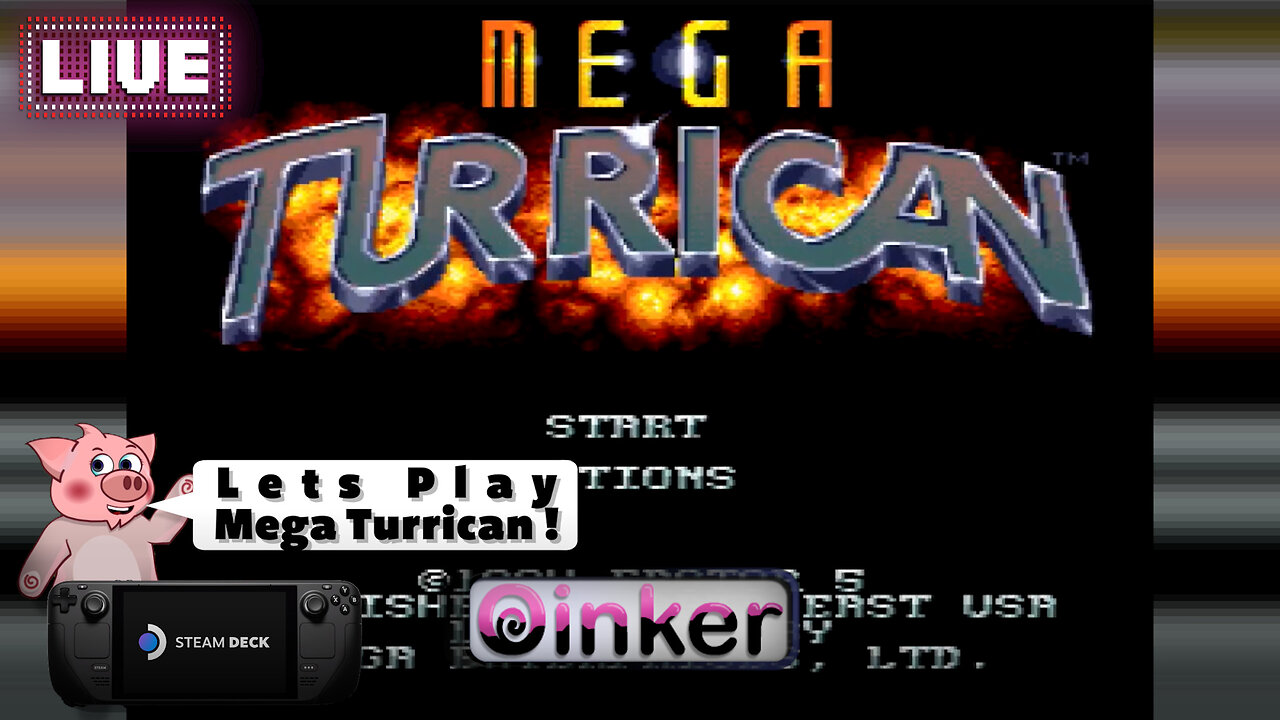 Lets play Mega Turrican!