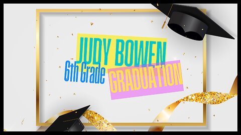 Judy's 6th Grade Graduation 1969