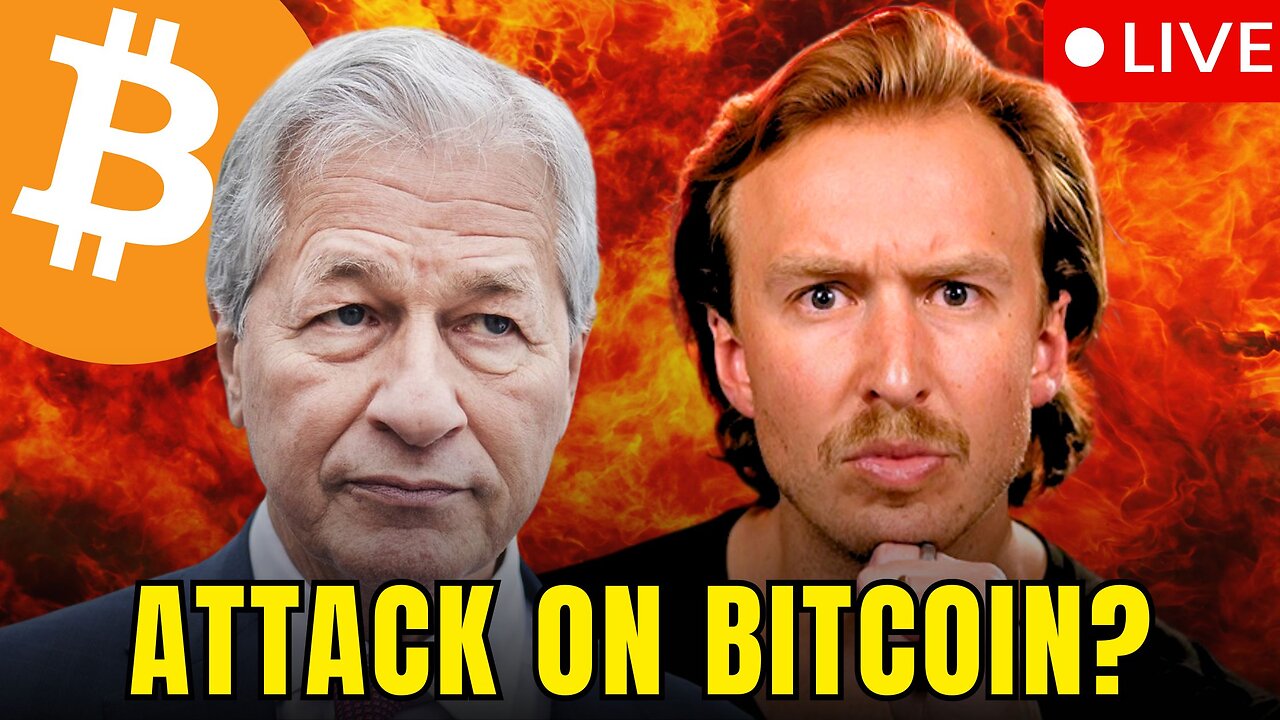 HAPPENING NOW: Jamie Dimon & JP Morgan's Attack on Bitcoin