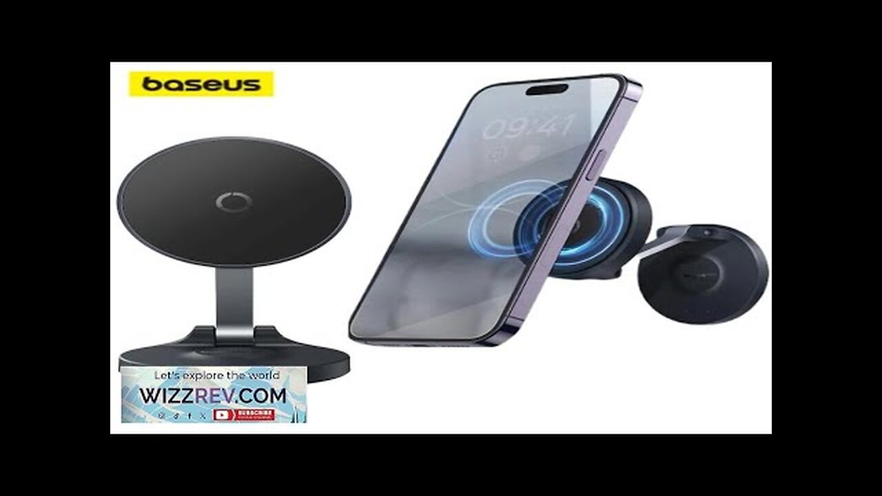 Baseus MagPro Series Magnetic Foldable Phone Mount Holder 360° Rotatable Adjustable Arm Review