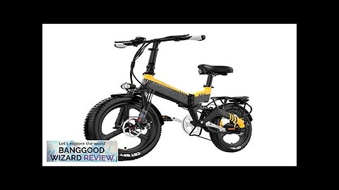 USA Direct LANKELEISI G650 48V 14.5AH 400W Folding Moped Electric Bicycle 20*2.4 Review