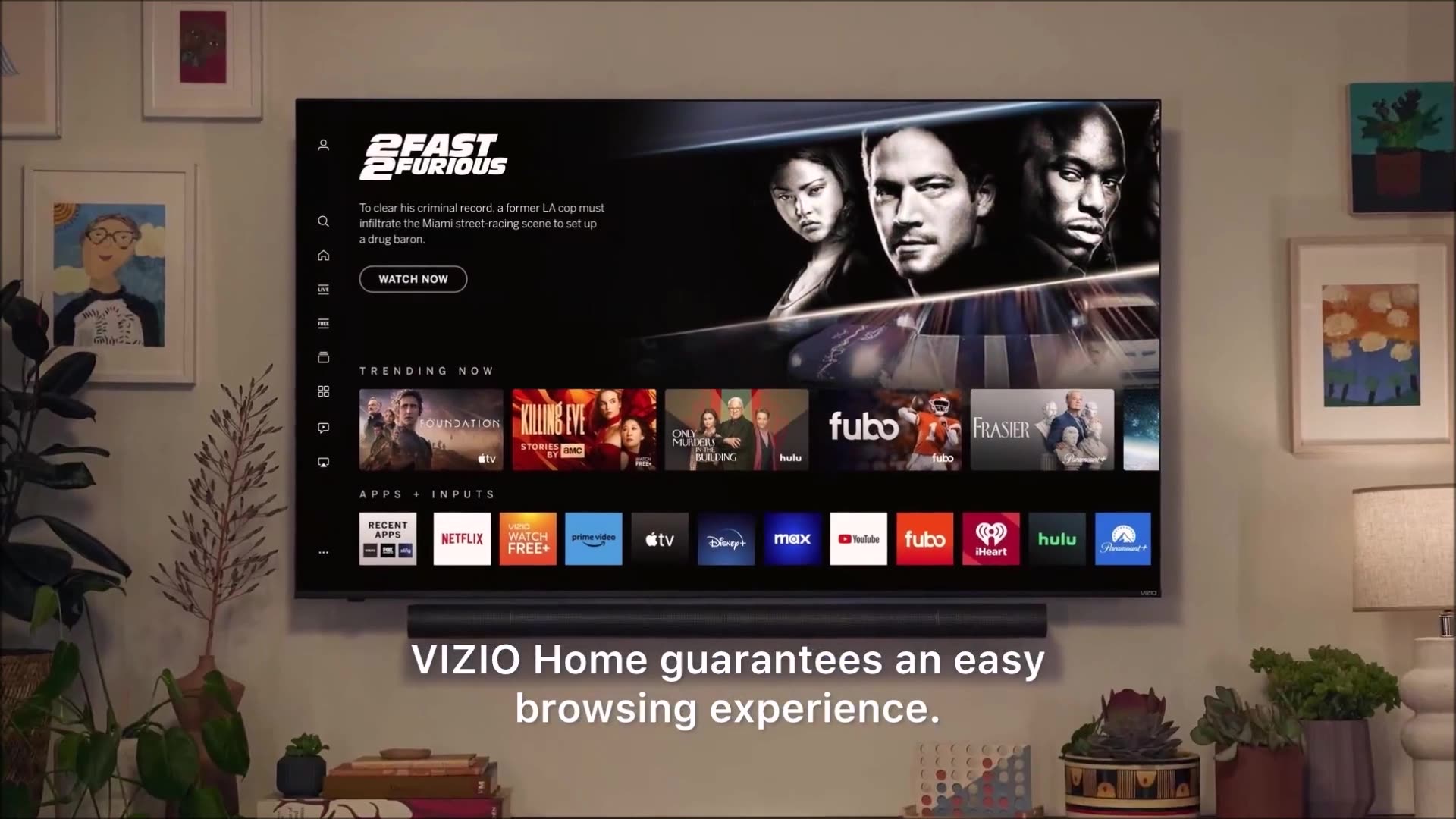 VIZIO 40-inch Full HD 1080p Smart TV with DTS Virtual: X, Alexa Compatibility, Google Cast Built-in, Bluetooth Headphone Capable,