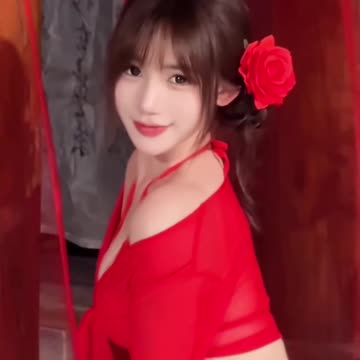 Attractive Coral red Attire Voluptuous Highlights | Daily Beauty EP 743