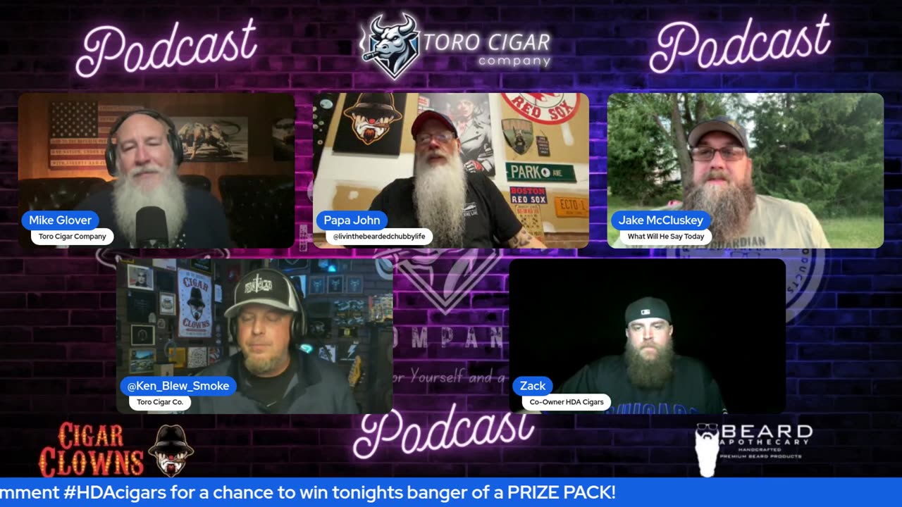 Toro Cigar Lounge Podcast LIVE with HDA Cigars!