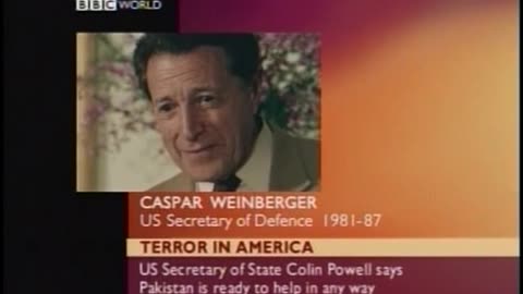 BBC News BBC September 16, 2001 200am-229am BST