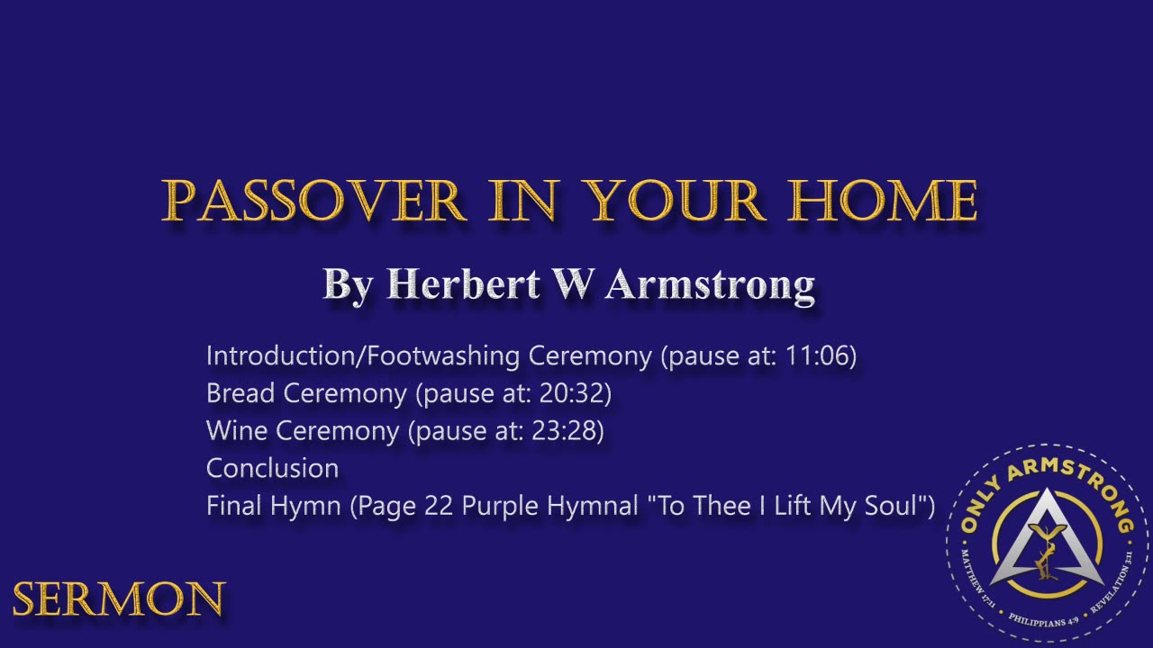 Passover In Your Home '81
