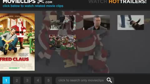 010. Fred Claus (24) Movie CLIP - Santa Fight (2007) HD