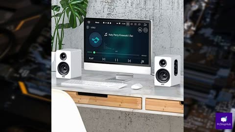 SW208 3" Active Bluetooth 5.0 Bookshelf Speakers