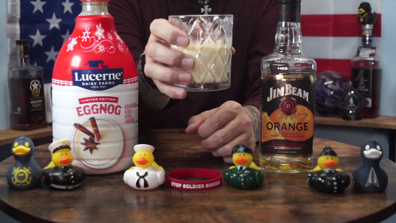 Eugene Haskell - Jim Beam Orange Whiskey & Lucerne Eggnog