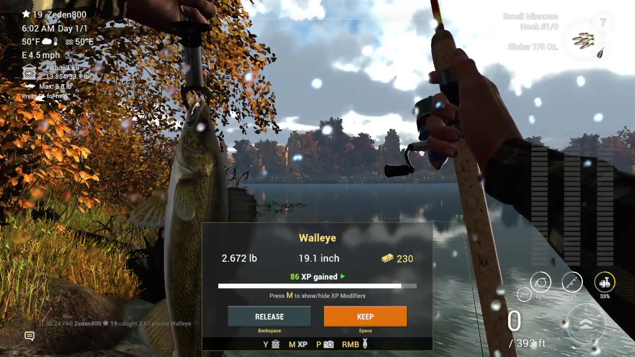 “Fishing Planet XP Farm 🐟 | Double Feeder Setup for Walleye”