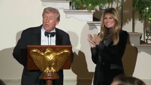First Lady Melania Trump Dazzles Congressional Ball