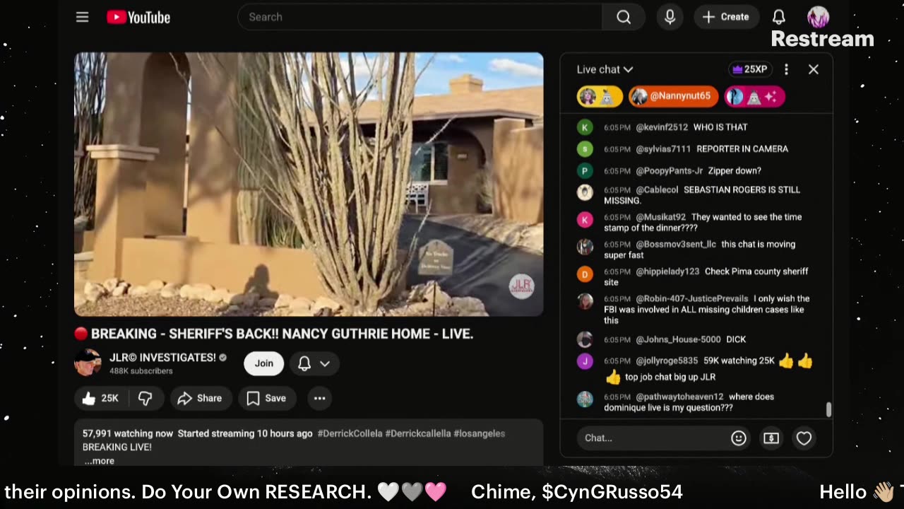 Nancy Guthrie 10,?February, 2026.