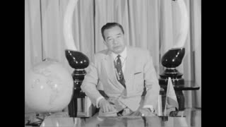 Laotian Prime Minister Speaks: Report To The People (Original Black & White Film)