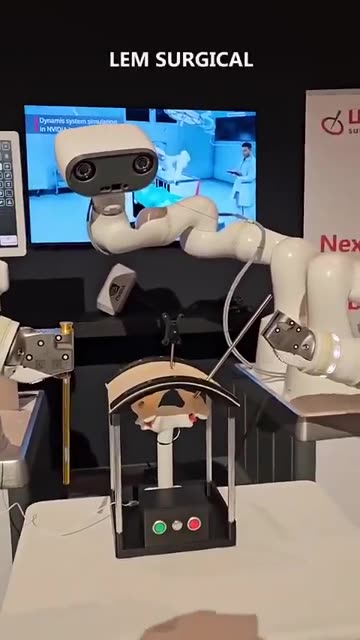 The world’s first surgical humanoid robot offers high-precision spine procedures
