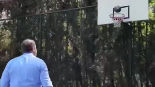 Syrian President Ahmad al-Sharaa was spotted playing basketball with senior U.S.