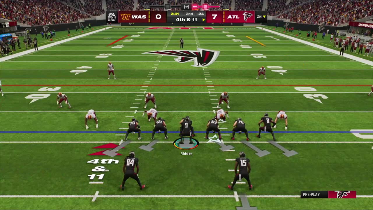 Washington Vs Falcons Live from Madden 24