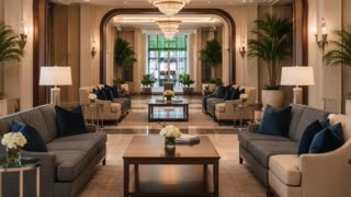 Transitional Design Style Transformations | Coffee Shop to Hotel Lobby